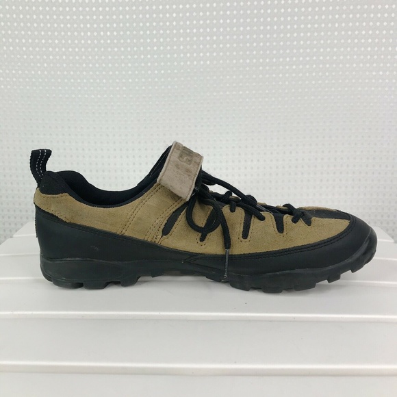 Shimano Mens Cycling Cleats US 10 EUR 44 Beige Tan Black Lace Up SH-M035 - Picture 5 of 9